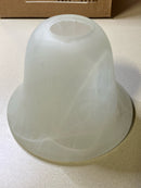 Volume Lighting GS-524 4.5" Height Alabaster Glass Bell Shade - Alabaster