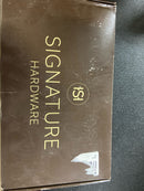 Signature Hardware SHWSCLZ107LH Lentz 1.2 GPM Single Hole Bathroom Faucet Only - Less Handle and No Overflow - Brushed Gold