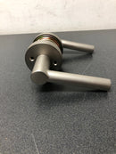 Sure-Loc MR102 15 Marin Privacy Door Lever Set with Round Rose - Satin Nickel