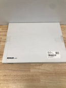 Kohler K-5135-ST Hartland Right Hand Sink Rack with Hole for Drain - Stainless Steel