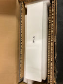 Miseno MPN18.25GWCSS 19" depth Side Splash - Glossy White
