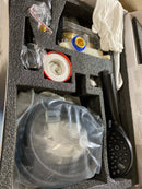 Bwe A-98018-B Single Handle 1-Spray Round Rain Shower Faucet Set 1.8 GPM with High Pressure Shower Head Hand Shower in. Matte Black