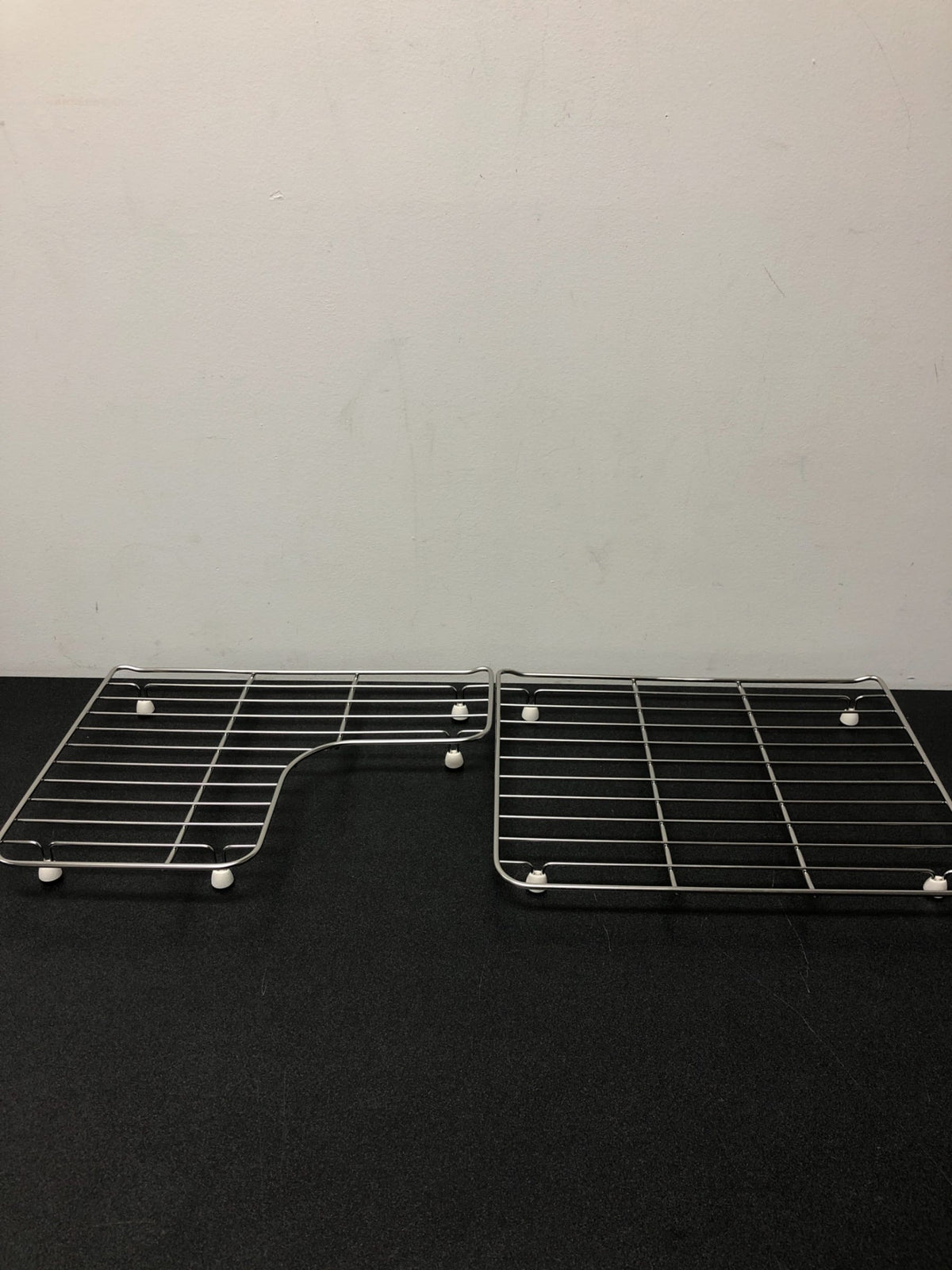 Kohler K-6638-ST 14-11/16" Whitehaven Stainless Steel Right and Left Bottom Sink Racks - Stainless Steel