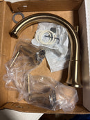 Delta 3535-CZMPU-DST Saylor 1.2 GPM Widespread Bathroom Faucet with Push Pop-Up Drain Assembly and Diamond Seal Valve Technology - Champagne Bronze