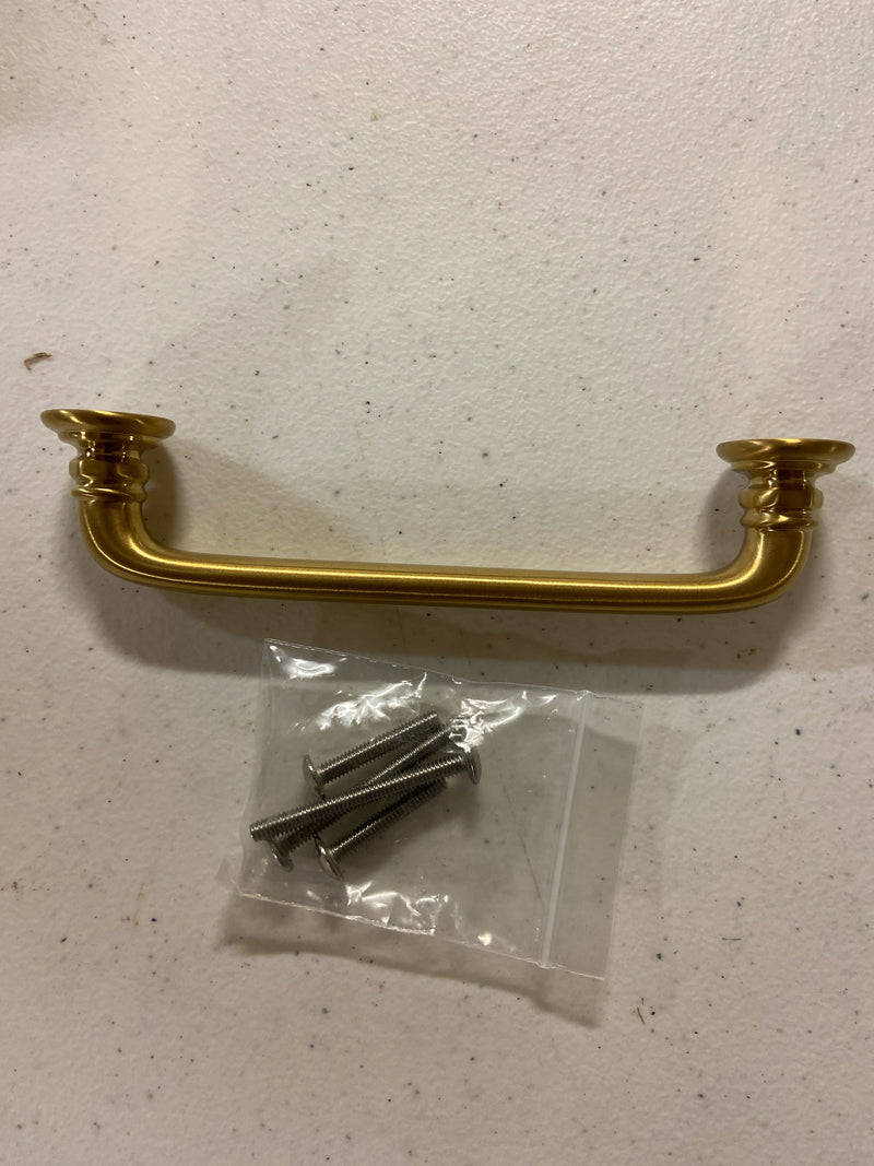 Kohler K-25494-2MB Artifacts 5 Inch Center to Center Handle Cabinet Pull - Vibrant Brushed Moderne Brass