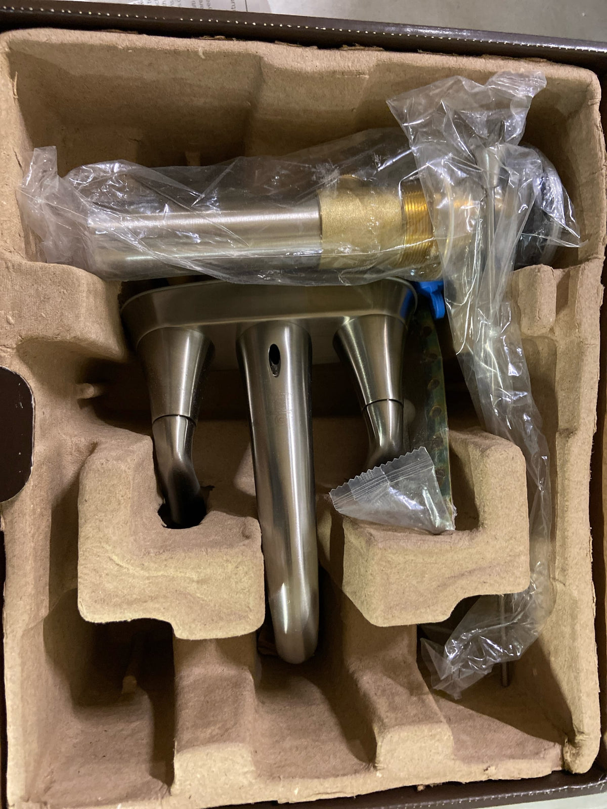 Signature Hardware SHWSCPR407ZBN Provincetown 1.2 GPM Centerset Bathroom Faucet with Metal Lever Handles and Pop-Up Drain Assembly - Brushed Nickel