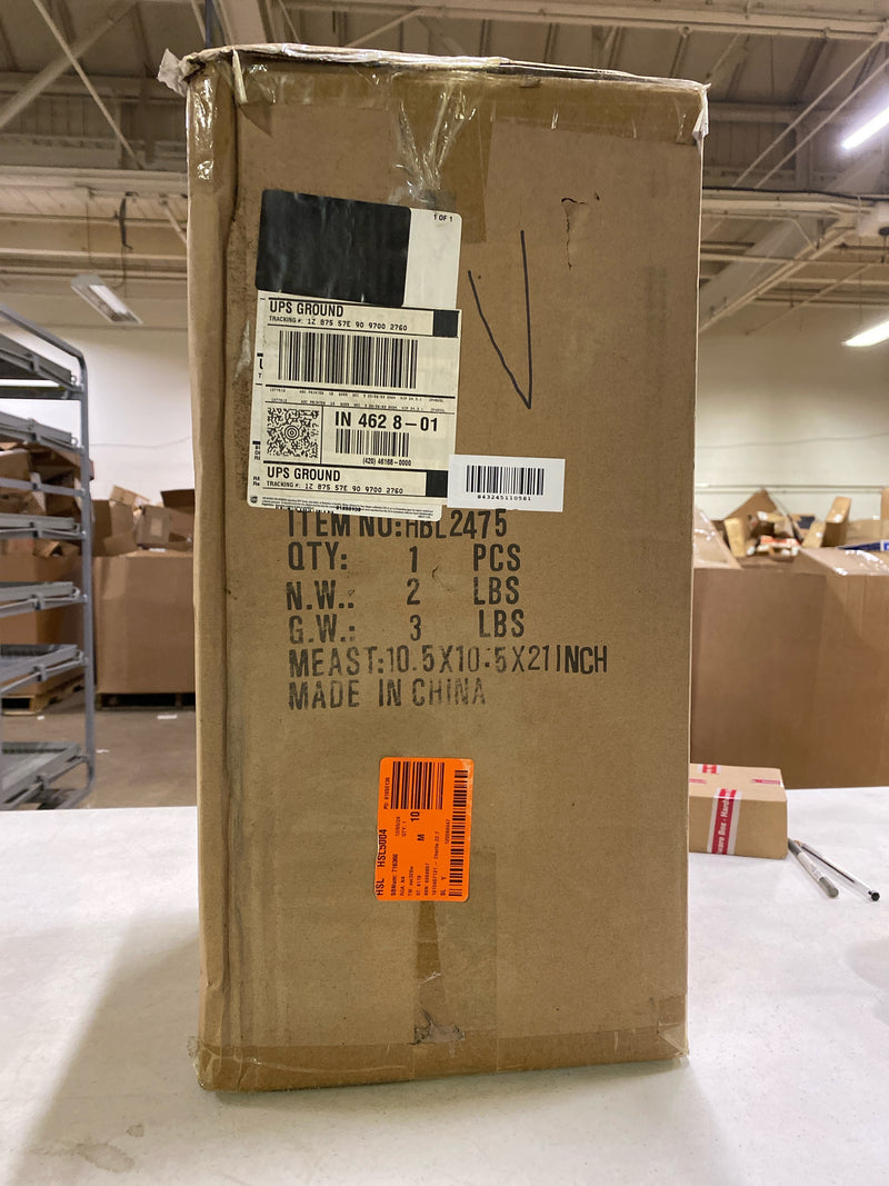 ORE International 22.75" in Albi Candlestick Crystal Accent Black/Silver Table Lamp