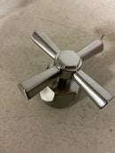 Signature Hardware SHEL441009BN Cross Handles for Elita Freestanding Tub Faucet - Brushed Nickel