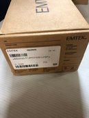 Emtek 1453US19 Sandcast Bronze Door Configuration 4 Thumbturn Multi Point Narrow Trim Lever Set with American Cylinder Above Handle - Flat Black