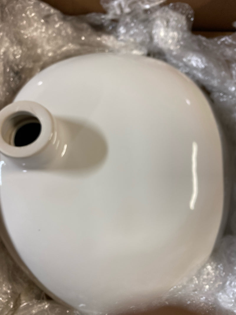 Kohler K-2210-G-0 Caxton 19-1/4 in. Oval Vitreous China Undermount Bathroom Sink in White with Glazed Underside