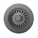 BLANCO 3.5-in Metallic Gray Stainless Steel Rust Resistant Strainer Basket with Lock Mount Included Basket Included
