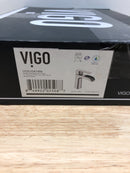 Vigo VG01041BN Paloma 1.2 GPM Single Hole Bathroom Faucet - PVD Brushed Nickel