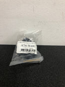 Alno A716-38-BRZ Moderne 1-3/8" Modern Round Flat Mushroom Cabinet Knob - Solid Brass - Bronze