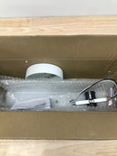 Nuvo Lighting SF77/087 2 Light 14" Wide Bath Bar with Frosted Glass Shade - White