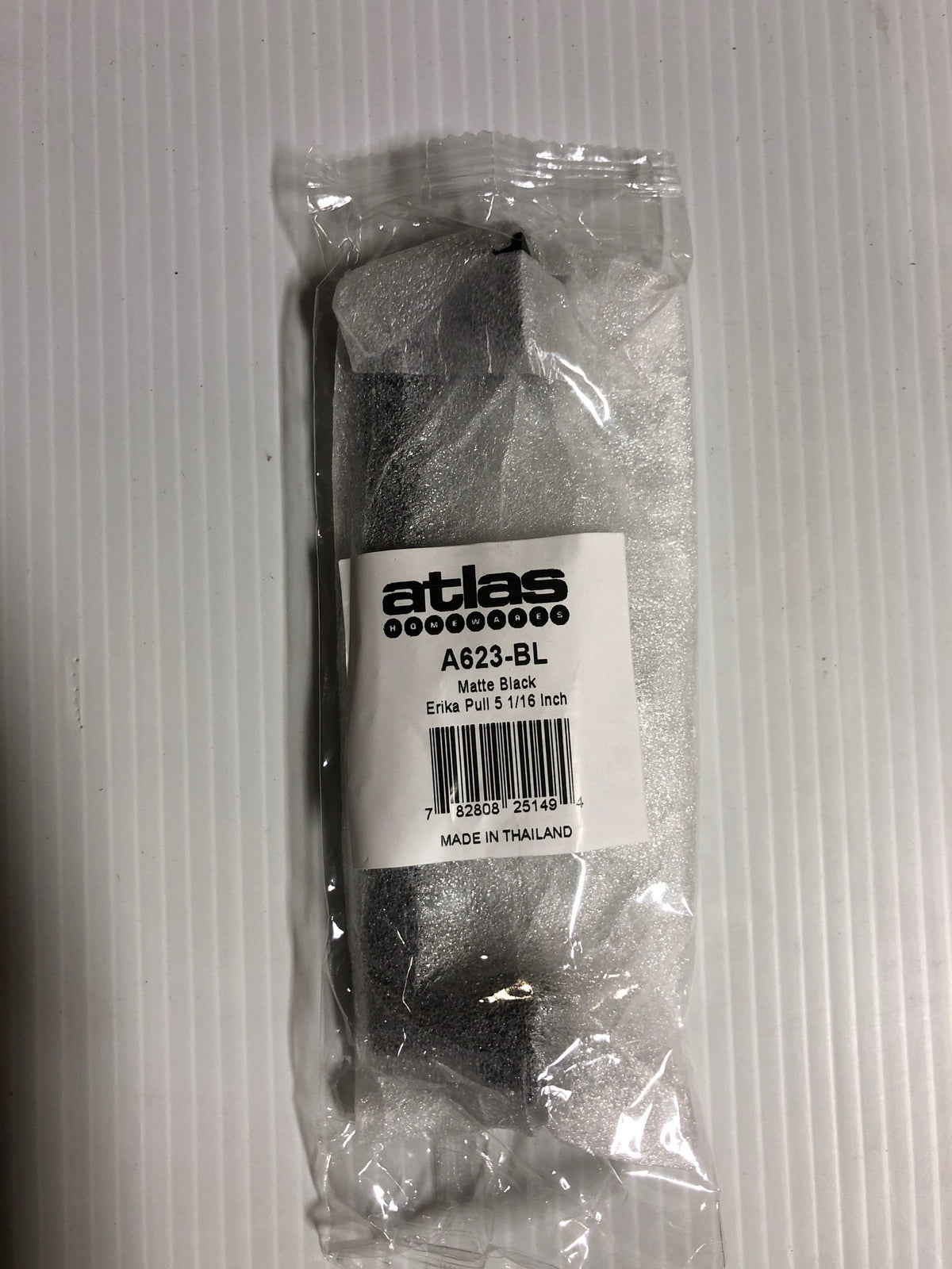 Atlas A623-BL Erika Pull 5 1/16 Inch (c-c) - Matte Black