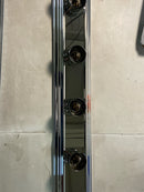 Volume lighting V1125-3 5-Light Indoor Chrome Movie Beauty Makeup Hollywood Bath or Vanity Light Bar Wall Mount or Wall Sconce