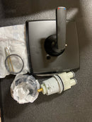 Delta T14264-BLLHD Ashlyn Monitor 14 Series Single Function Pressure Balanced Shower Only - Less Shower Head and Rough-In Valve - Matte Black