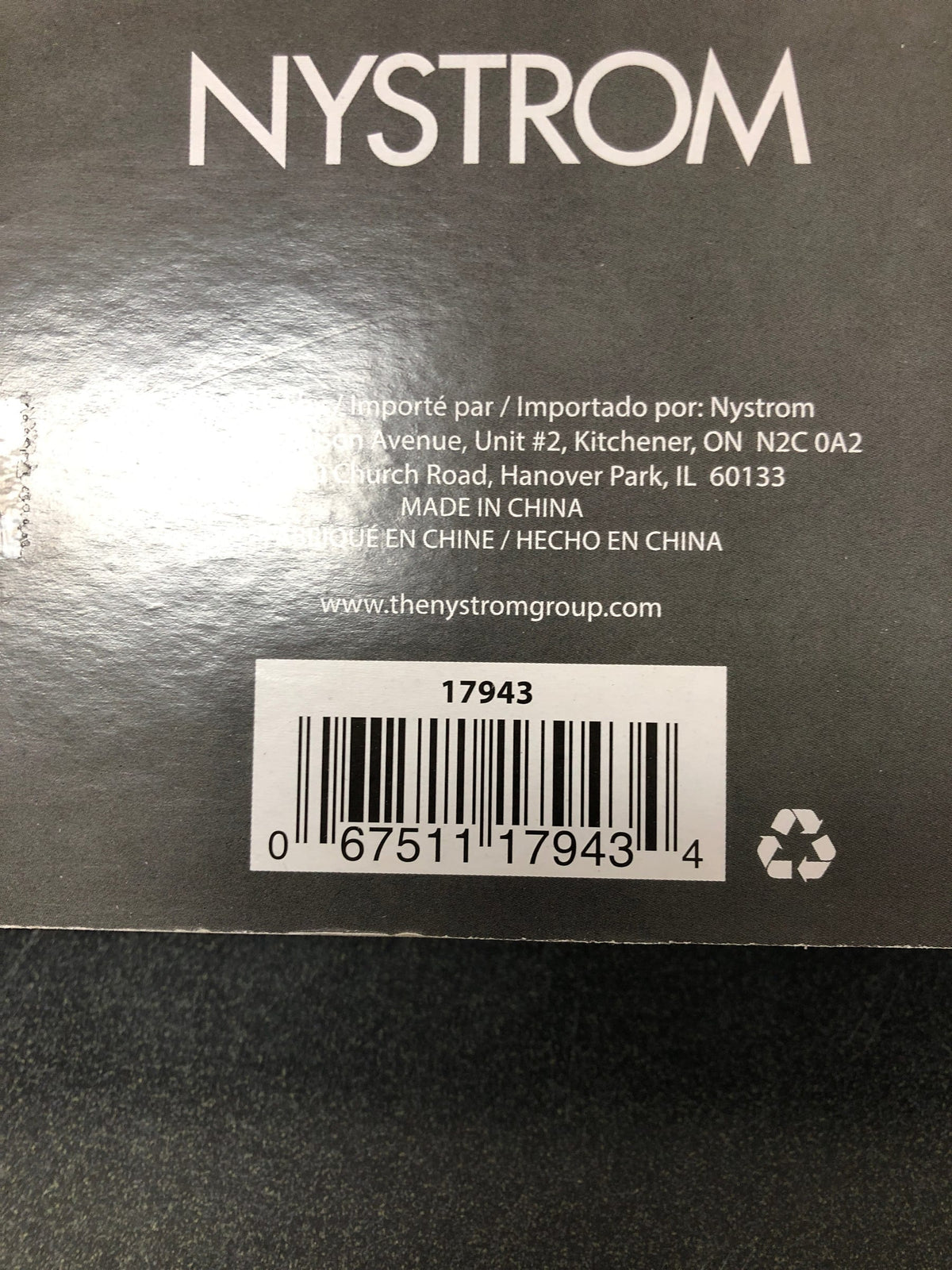 Nystrom 17943 12-1/2 in. (318 mm) Chrome Utility 22-lb. Over the Door Hook Rack