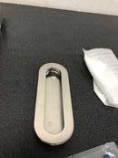 Linnea RPO-150-PSS 304 Grade Stainless Steel 5-7/8 Inch Long Flush Cabinet Pull - Polished Stainless Steel