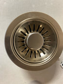 ROHL 738STN Manual Basket Strainer w/o Remote Pop-Up
