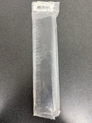 Emtek 87130US19 Edge 8 Inch Center to Center Finger Cabinet Pull - Flat Black