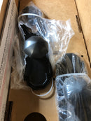 EMTEK Octagon Mortise Entry Set with Matching Finish Bronze Octagon Knob - Choice of Left/Right Handing - Available in 2 Finishes - F20353375OCKRHFB - Right Handed (RH) - Flat Black Bronze Patina (FB)
