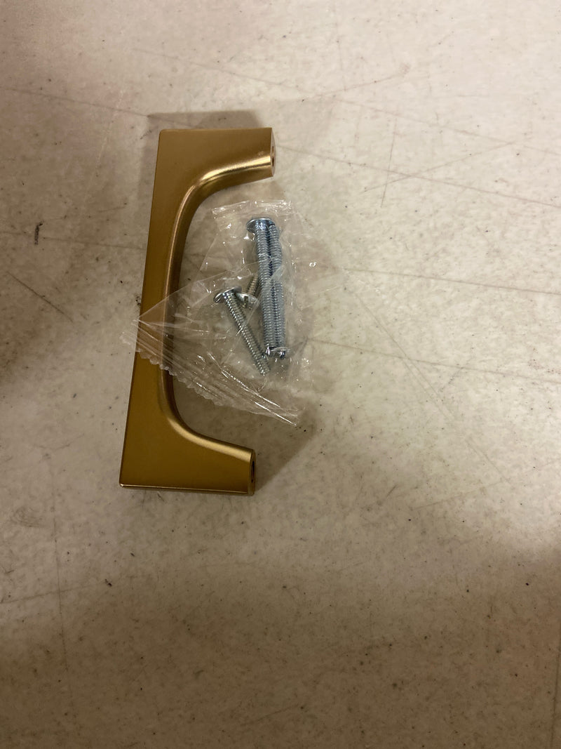 Amerock BP37423BBZ Merced 3-3/4 in. (96mm) Center-to-Center Golden Champagne Bar Cabinet Pull