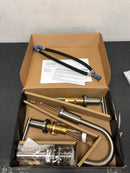 Miseno MNO1343LZBN Mia Widespread Bathroom Faucet - Includes Brass Push-Pop Drain Assembly - PVD Brushed Nickel