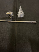 Monogram Brass MB138993 Chrome Decorative Flex Riser Supply Kit