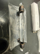 Amerock BP36655CORB Glacio 5-1/16 Inch Center to Center Bar Cabinet Pull - Clear / Oil Rubbed Bronze