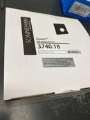 Sonneman 3740.18 Zoom 6" Wide LED Flush Mount Ceiling Fixture - Dove Gray