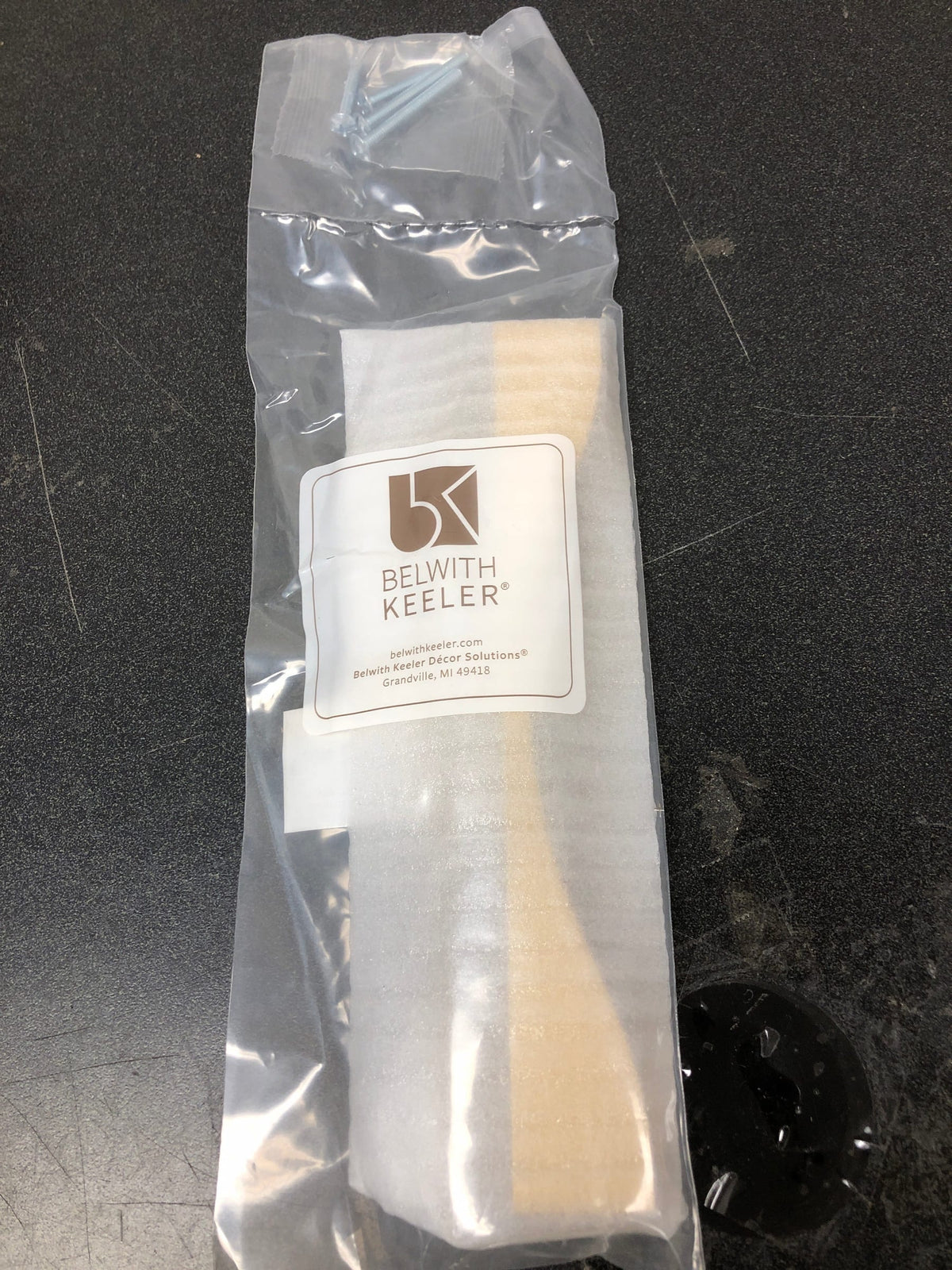 Belwith Keeler B076152-BGB Channel 8 Inch (203 mm) Center to Center Modern Bauhaus Cabinet Handle / Drawer Pull - Brushed Golden Brass