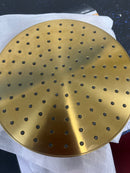 Kohler K-76465-G-2MB Awaken Round 10" Single Function 1.75 GPM Rainhead with MasterClean Sprayface - Vibrant Brushed Moderne Brass