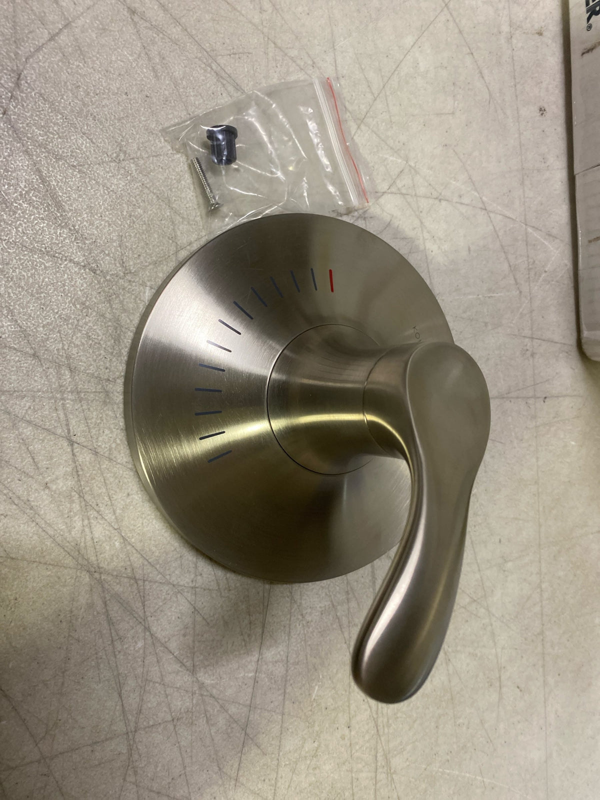 Kohler K-TS23950-4-BN Simplice Pressure Balanced Valve Trim Only with Single Lever Handle - Less Rough In - Vibrant Brushed Nickel