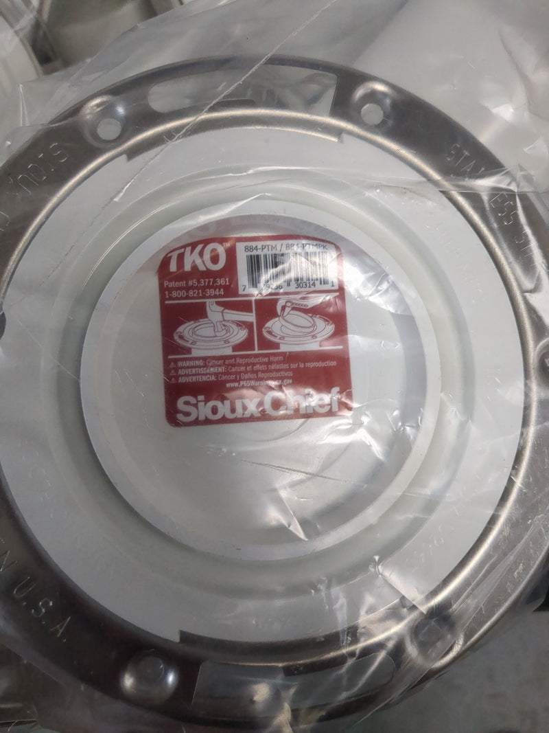 SIOUX CHIEF MFG CO. 884-PTM 3"PVCx4" Closet Flange