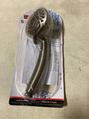 Delta 59436-SS-PK 5-Spray Patterns 1.75 GPM 3.63 in. Wall Mount Handheld Shower Head in Stainless