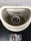 The Great Outdoors 9836 Ceramic 1 Light 8" Wide Dark Sky Outdoor Wall Sconce - Ceramic