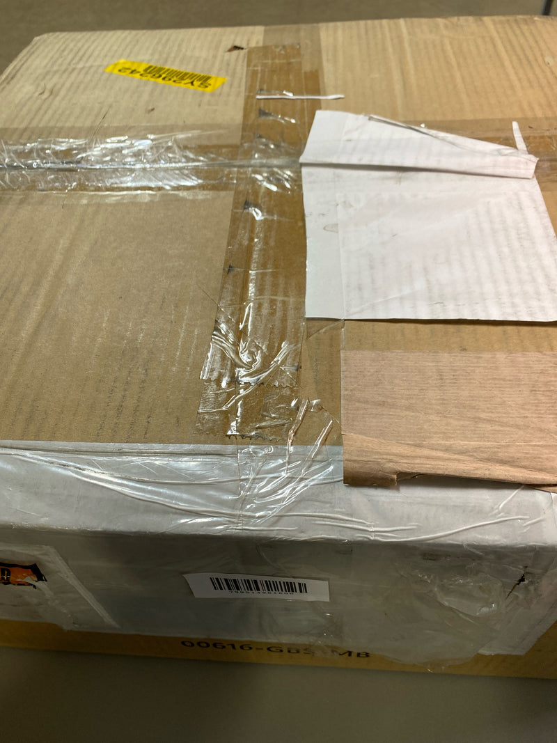 VINNOVA Matte Black Circular Vessel Bathroom Sink without Faucet, 00616-GBS-MB