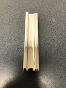 Alno A965-35-PN Linear 3-1/2" Center to Center Flush Mount Rectangular Cabinet Handle / Drawer Pull - Polished Nickel