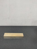 Alno A440-4-PB/NL Tempo 4 Inch Center to Center Rectangular Cabinet Pull - Unlacquered Brass