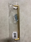 Elements 827-192BG Walker 1 - 7-9/16" Center to Center Flat Square Cabinet Handle / Drawer Pull - Brushed Gold