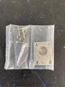 Baldwin 0395056 2-1/2 Inch x 3-5/16 Inch Flush Cabinet Pull - Satin Nickel