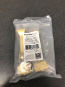 Franklin Brass B47313K-117-C Classic Edge 3-1/8 Inch Magnetic Door Stop - Pack of 2 - Modern Gold