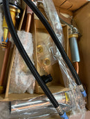 Delta 3595LF-MPU-LHP Cassidy 8 in. Widespread 2-Handle Bathroom Faucet with Metal Drain Assembly in Chrome (Handles Not Included)