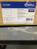 Proflo Pf1813u Norris 20-7/16" Rectangular Vitreous China Undermount Bathroom Sink - White