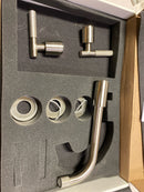 Newport Brass 3-3291-15S Muncy 1.2 GPM Wall Mounted Widespread Bathroom Faucet - Satin Nickel (PVD)