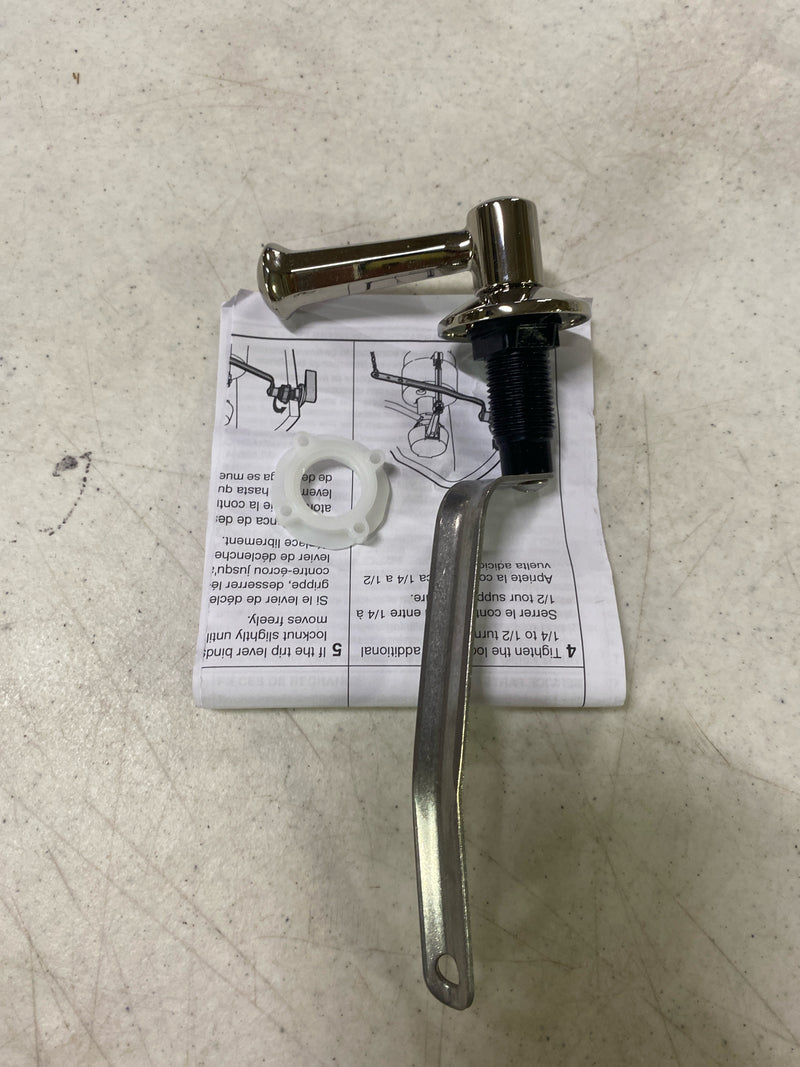 Kohler K-9131-SN Kathryn Vertical Trip Lever - Vibrant Polished Nickel