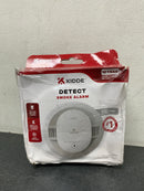 Kidde 21031466 10-Year Battery Powered Smoke Detector with Alarm LED Warning Lights