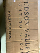 Hudson Valley Lighting 6103-PN Basking Ridge - 3 Light Bath and Vanity 6.5 inches Tall and 22.75 inches Wide - Polished Nickel