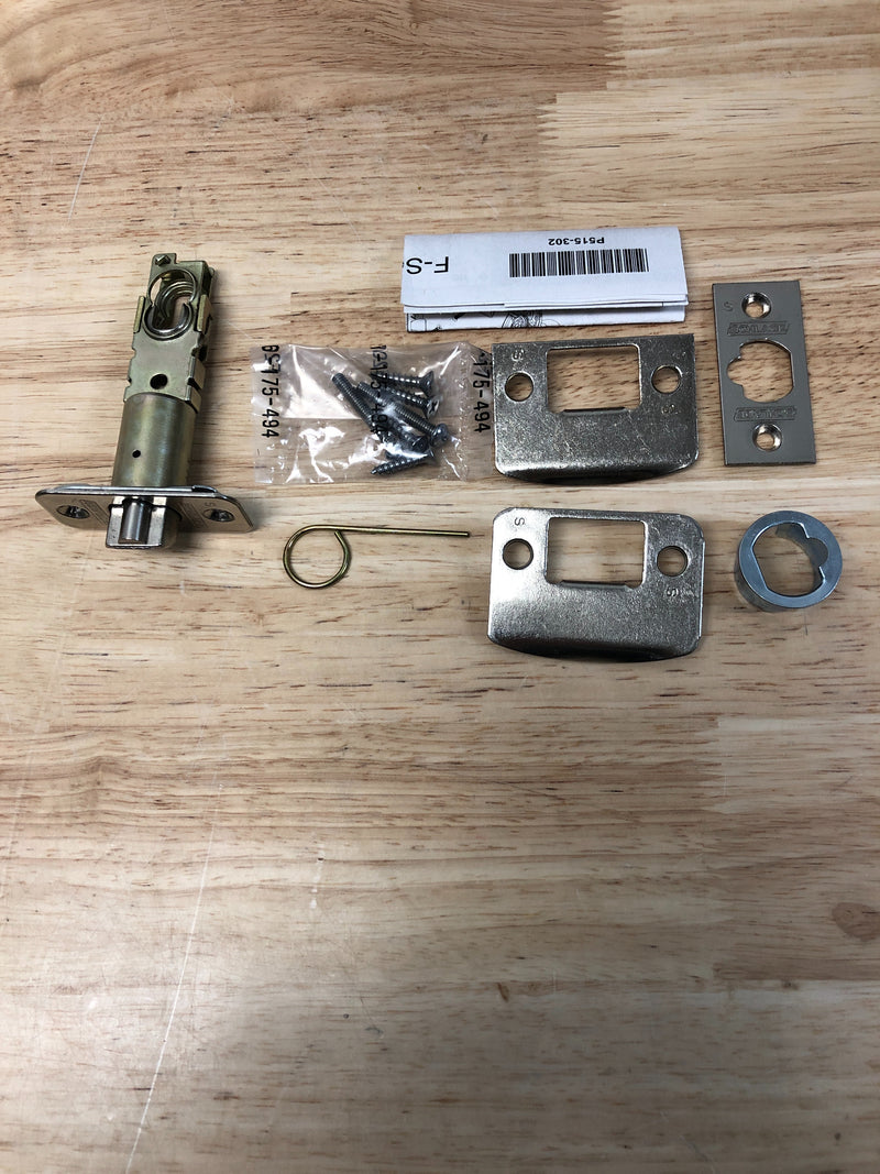 Schlage f51a orbit with century rose keyed entry lock c keyway with 16211 latch 10063 strike bright chrome finish